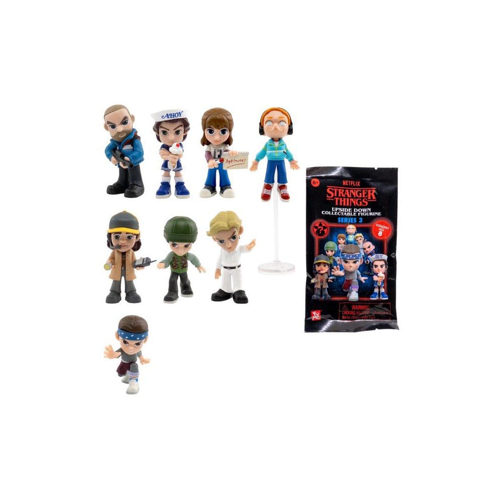 Stranger Things présentoir figurines mini Secret Capsule Upside Down Value TV Series 3 7 cm (24)