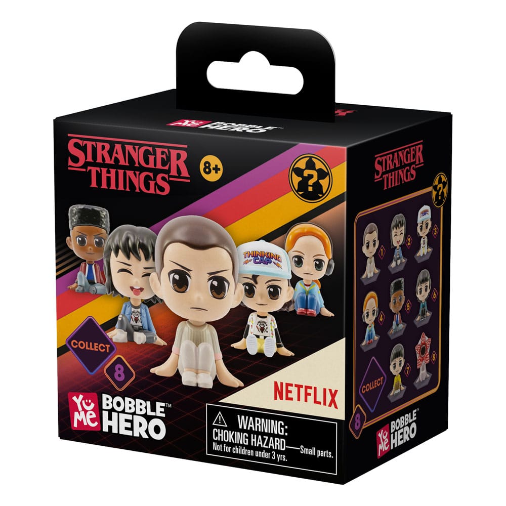 Stranger Things présentoir Bobble Head Bobble Hero 6 cm (12)