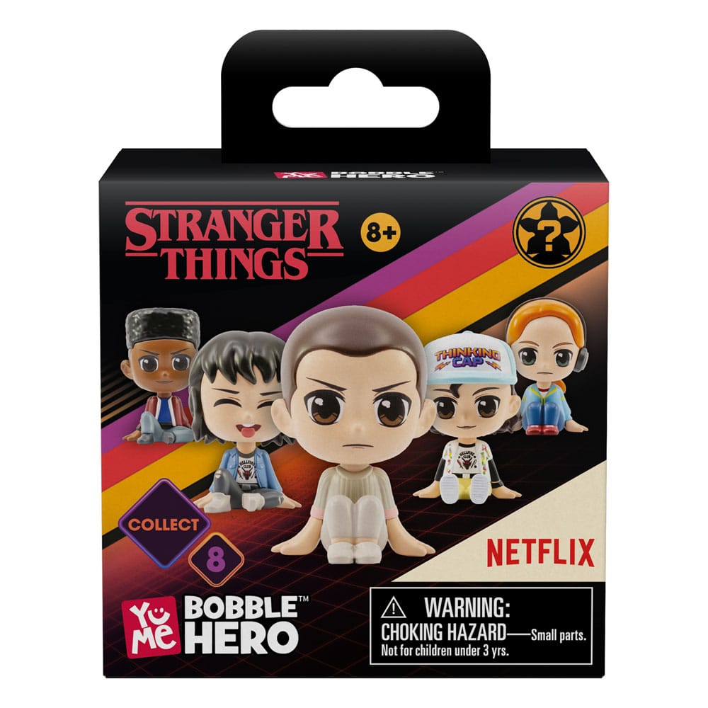 Stranger Things présentoir Bobble Head Bobble Hero 6 cm (12)