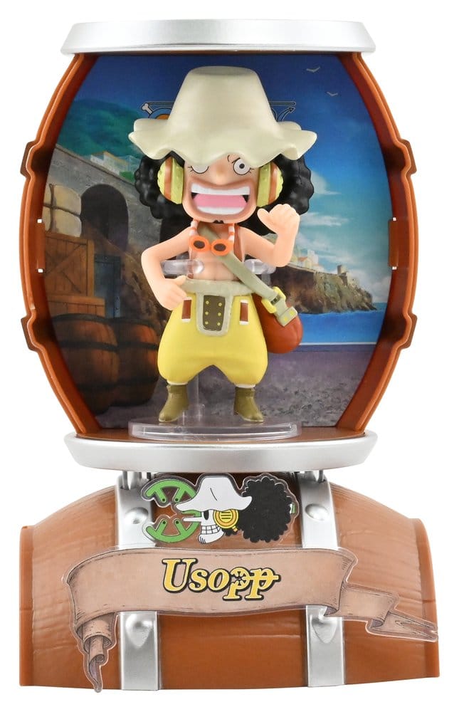 One Piece présentoir boîte-mystère figurines mini Barrel Capsule 9 cm (6)