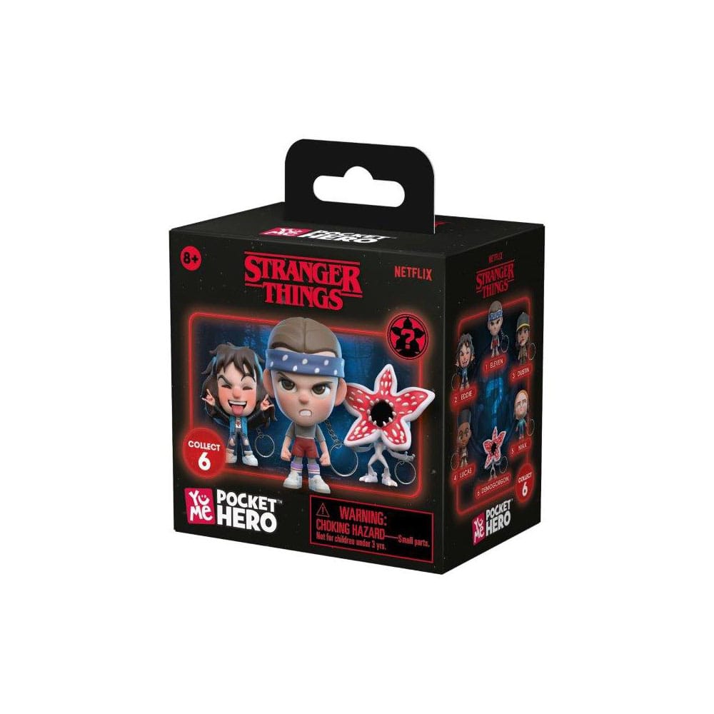 Stranger Things présentoir porte-clés Pocket Hero (12)