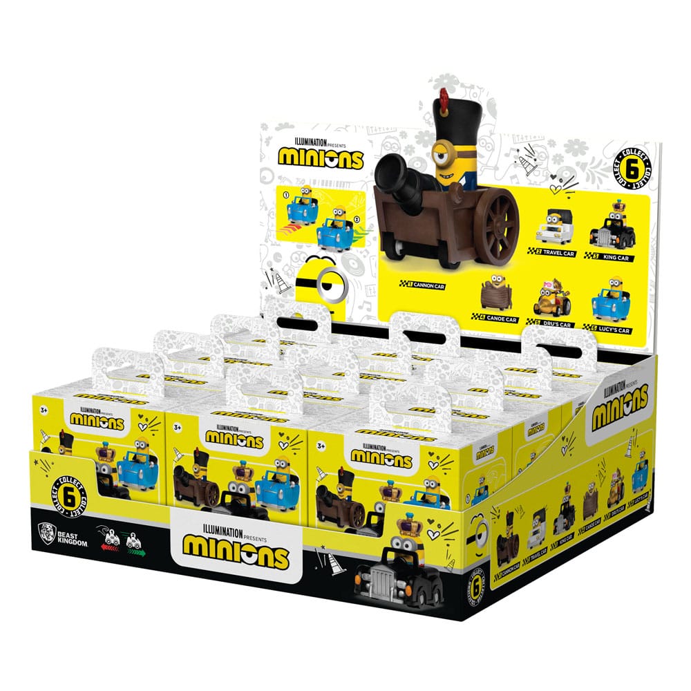 YuMe - Minions - Zoom Hero Blind Box (Display 12 unités)