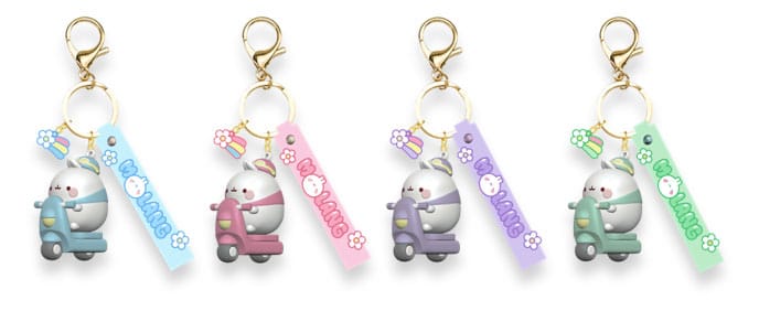 Molang présentoir porte-clés Scooter Series (12)