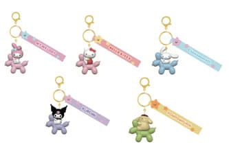 Sanrio présentoir porte-clés Balloon Series Hello Kitty and Friends (12)