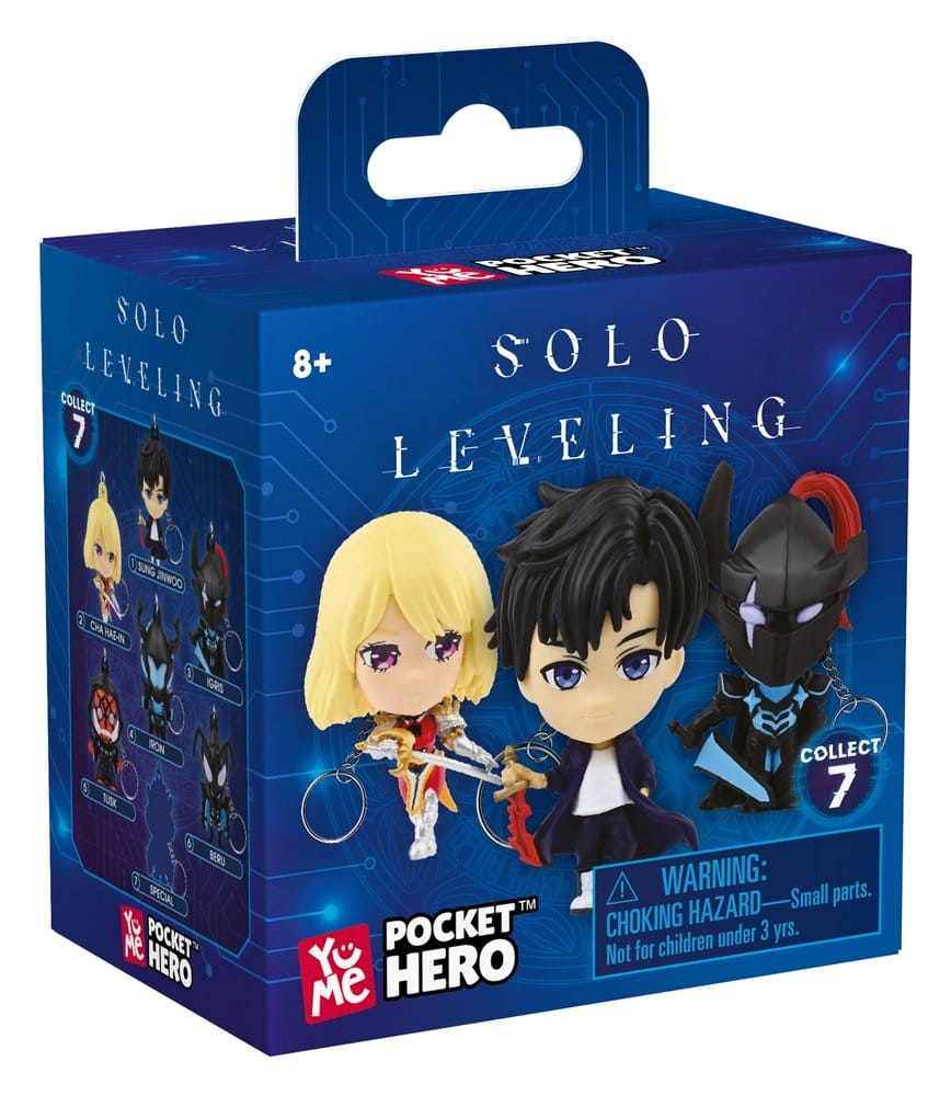 Solo Leveling Pocket Hero porte-clés Series 1 boîte-mystère présentoir (12)