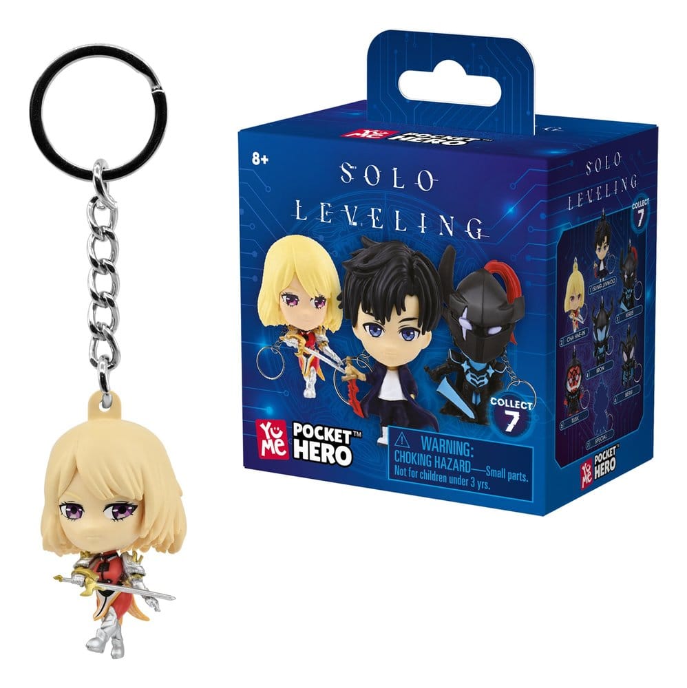Solo Leveling Pocket Hero porte-clés Series 1 boîte-mystère présentoir (12)