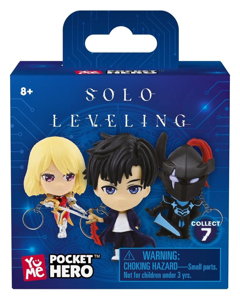 Solo Leveling Pocket Hero porte-clés Series 1 boîte-mystère présentoir (12)