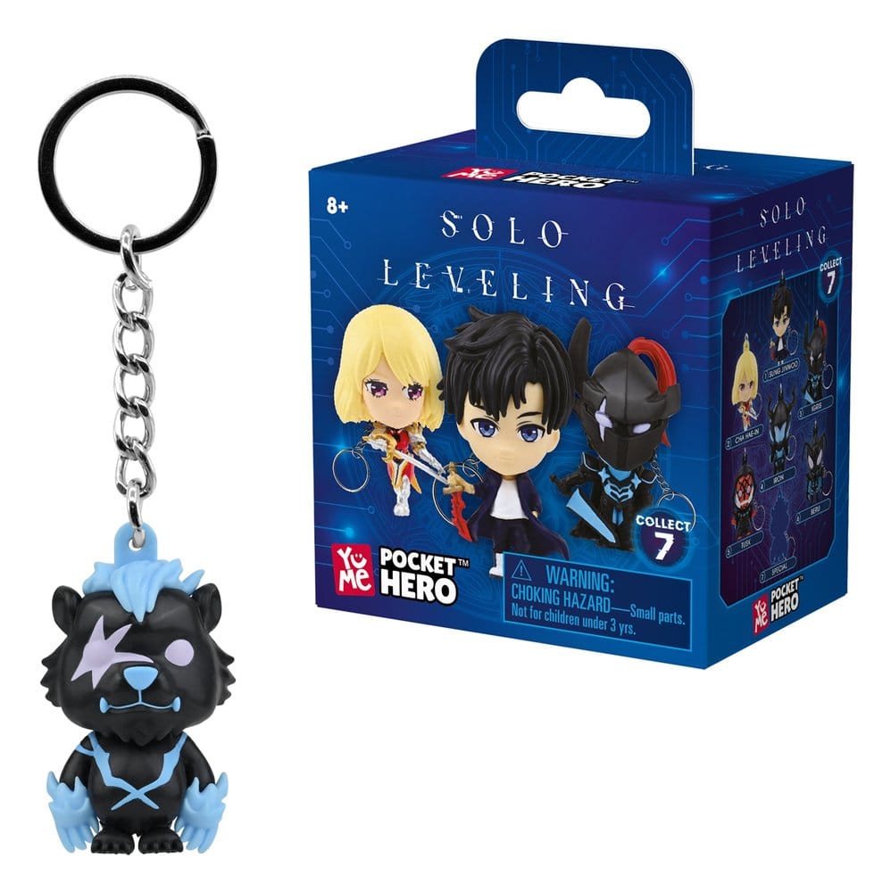 Solo Leveling Pocket Hero porte-clés Series 1 boîte-mystère présentoir (12)