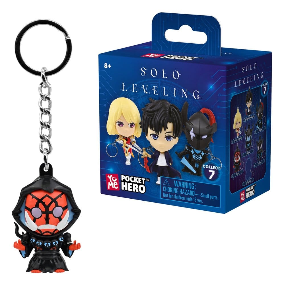 Solo Leveling Pocket Hero porte-clés Series 1 boîte-mystère présentoir (12)