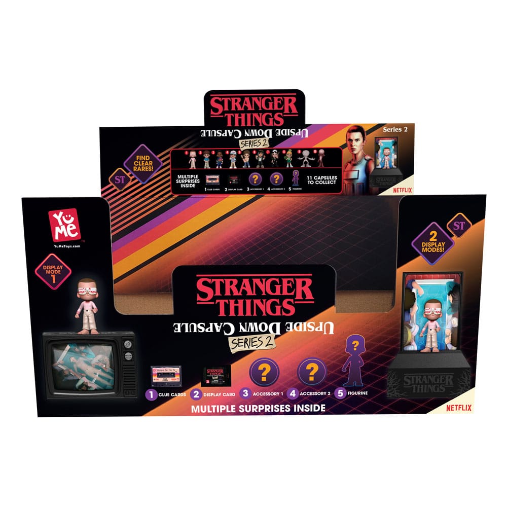Stranger Things présentoir figurines mini Secret Capsule Upside Down Series 2 7 cm (12)