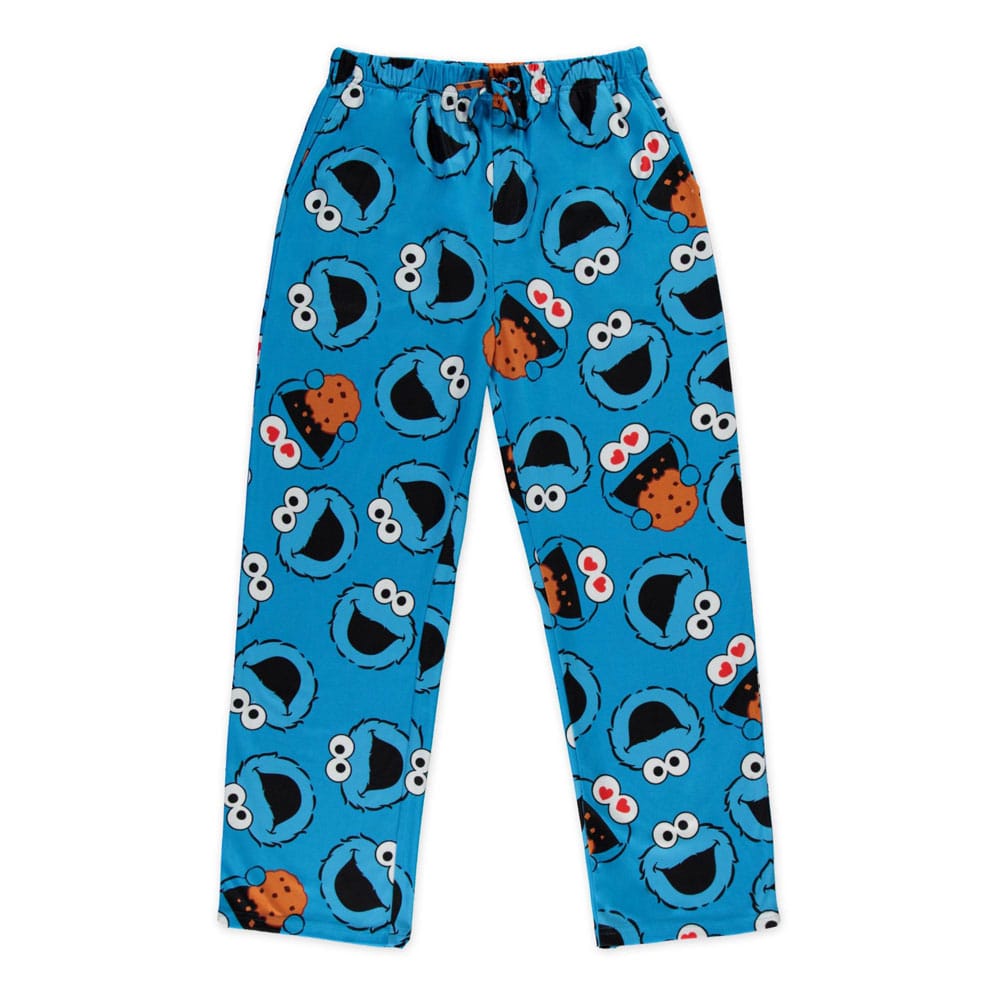 Sesame Street Pantalon en jersey Cookie Monster (XL)