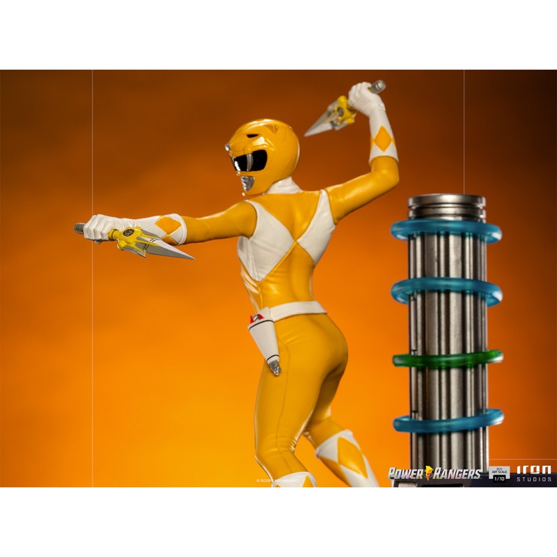 YELLOW RANGER BDS ART SCALE 1/10 - POWER RANGERS
