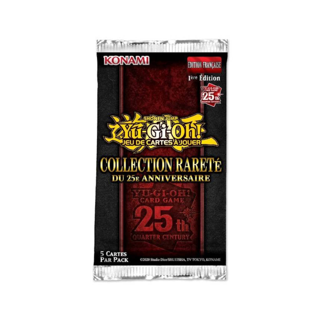 YU-GI-OH! COLLECTION RARETÉ DU 25E ANNIVERSAIRE - BOOSTER - flash vidéo