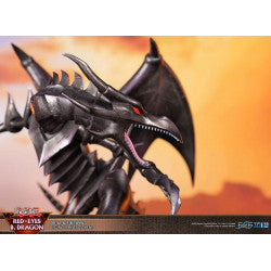 First 4 Figures - Yu-Gi-Oh! - Dragon Noir aux Yeux Rouges (Ver. Noire) Statue Edition Standard 33cm