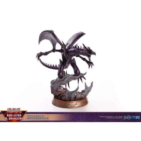 First 4 Figures - Yu-Gi-Oh! - Dragon Noir aux Yeux Rouges (Ver. Violette) Statue Edition Standard 33cm