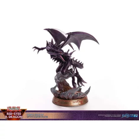 First 4 Figures - Yu-Gi-Oh! - Dragon Noir aux Yeux Rouges (Ver. Violette) Statue Edition Standard 33cm