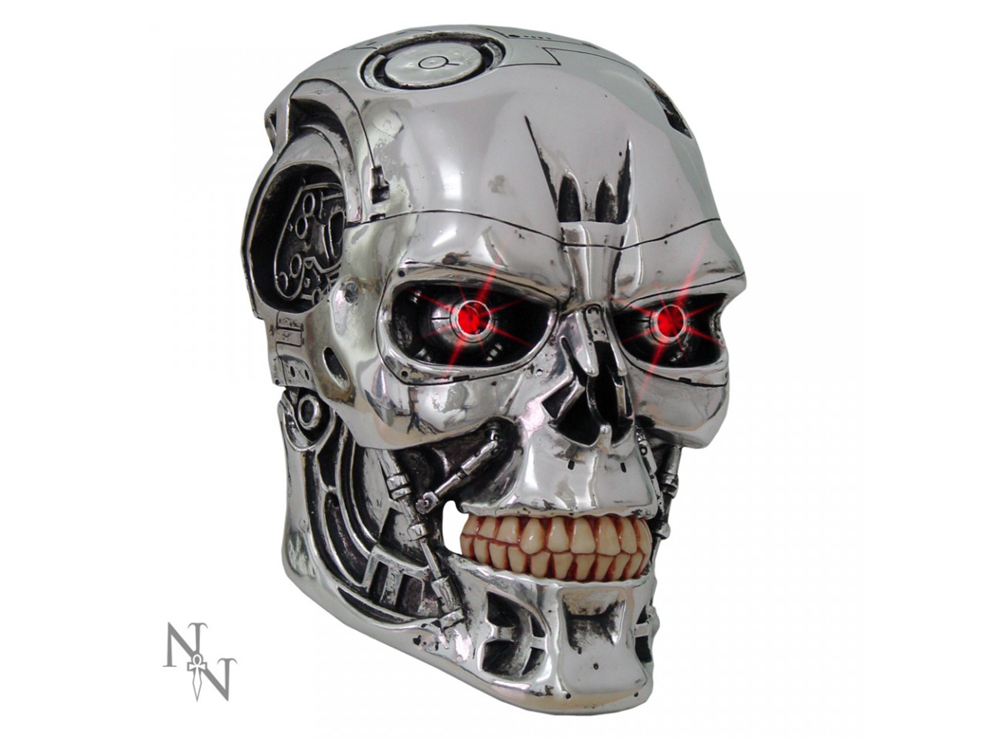 Terminator - T-800 Head 23cm - flash vidéo