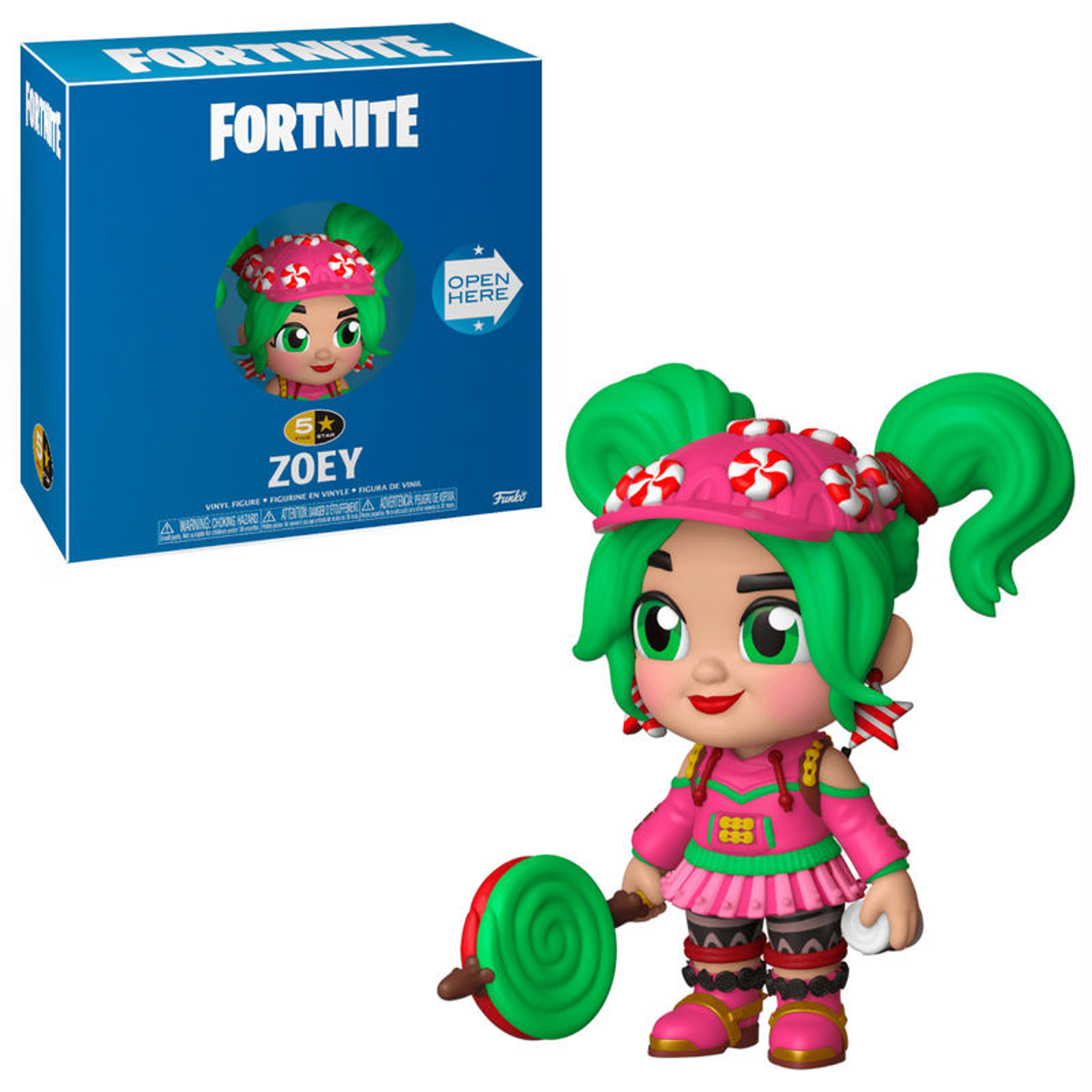 Funko 5 Star Vinyl Figure Fortnite - Zoey - flash vidéo