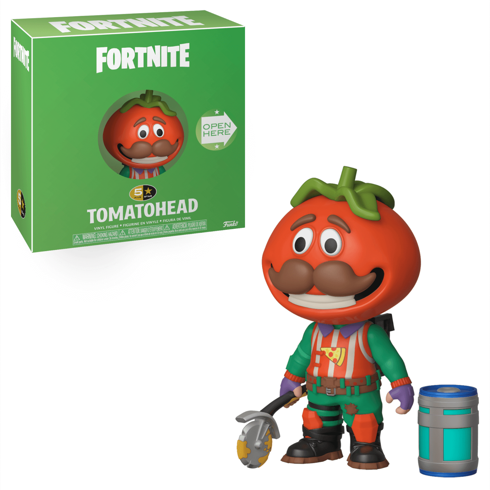 Funko 5 Star Vinyl Figure Fortnite - Tomatohead - flash vidéo
