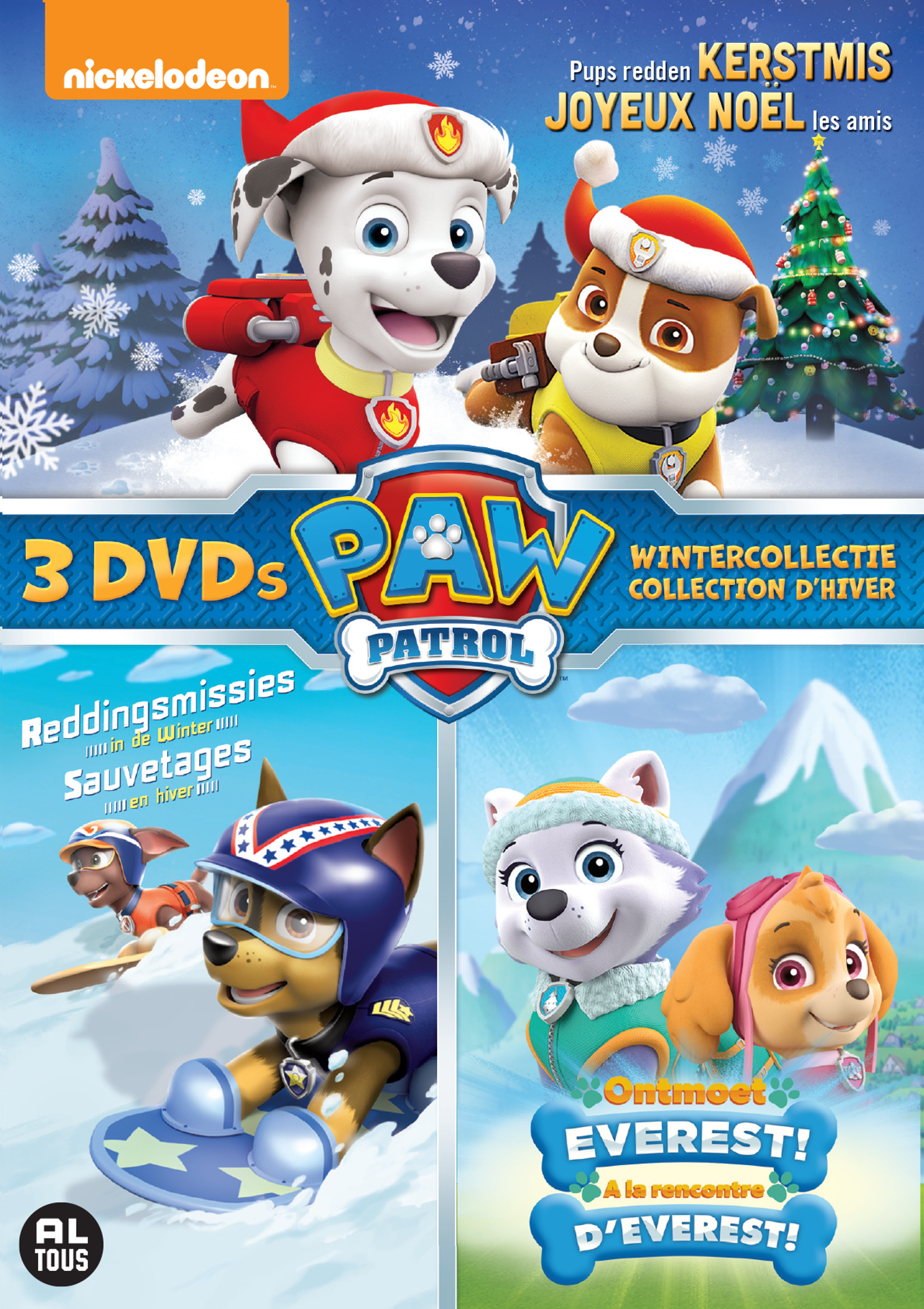 Paw Patrol, La Pat' Patrouille - Coffret 4 DVD (DVD) (UK IMPORT)