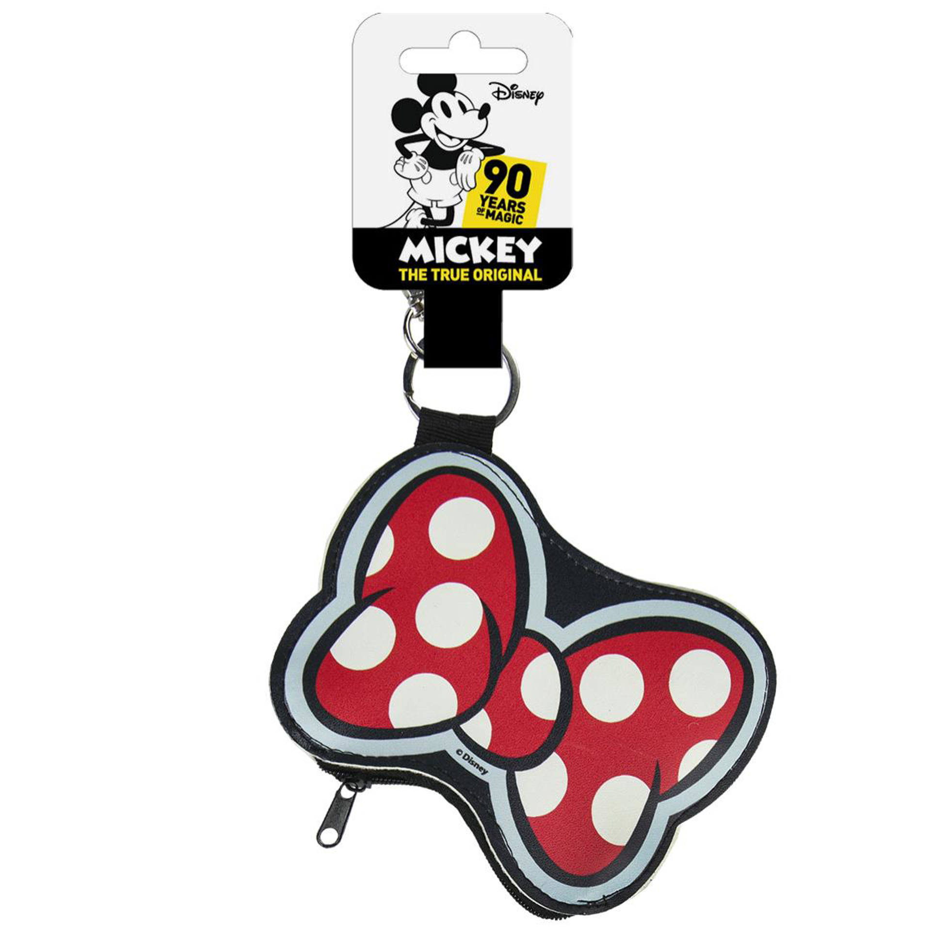 Disney - Minnie Mouse Hair Bow Coin Purse Keychain - flash vidéo