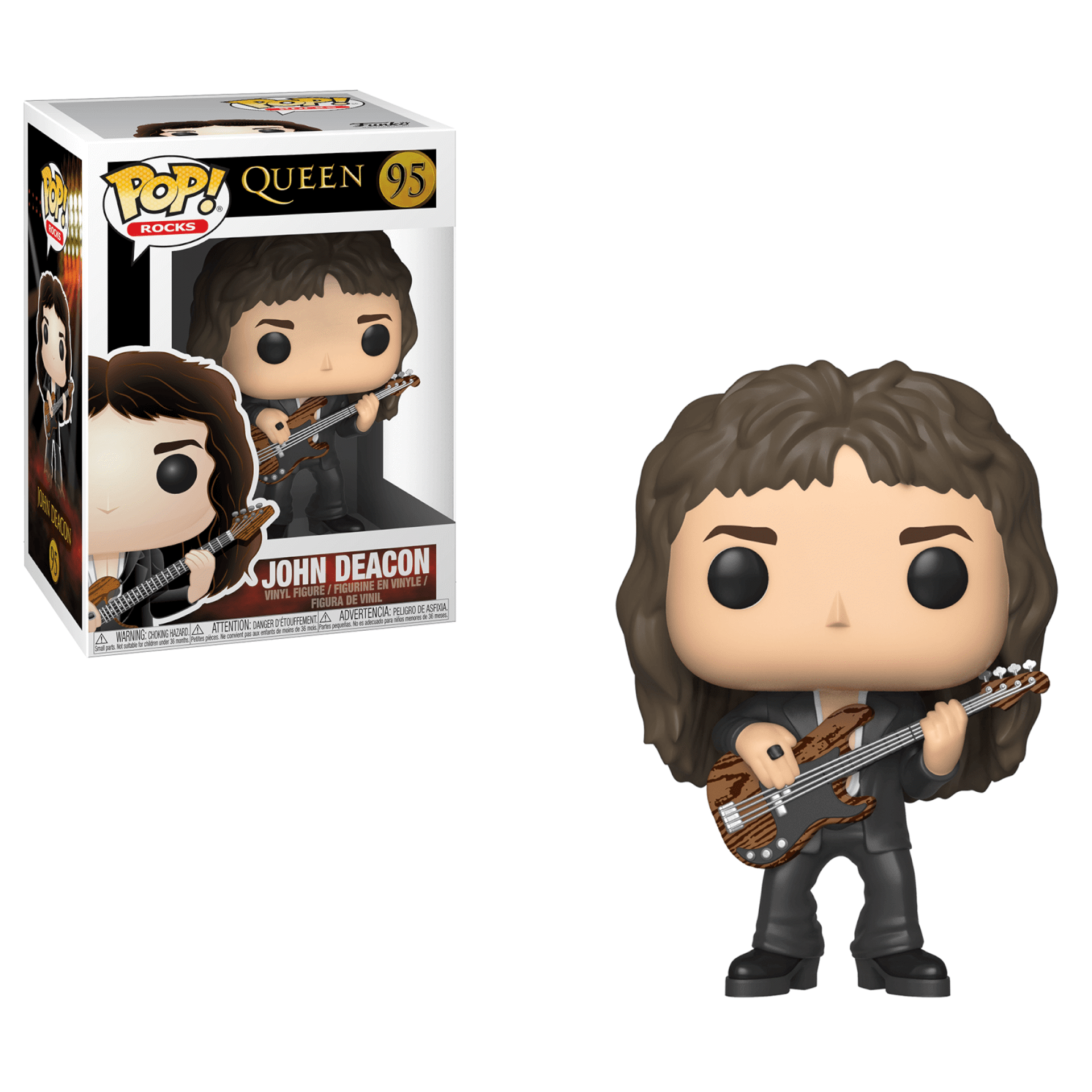 Funko Pop! Rocks Queen John Deacon - flash vidéo