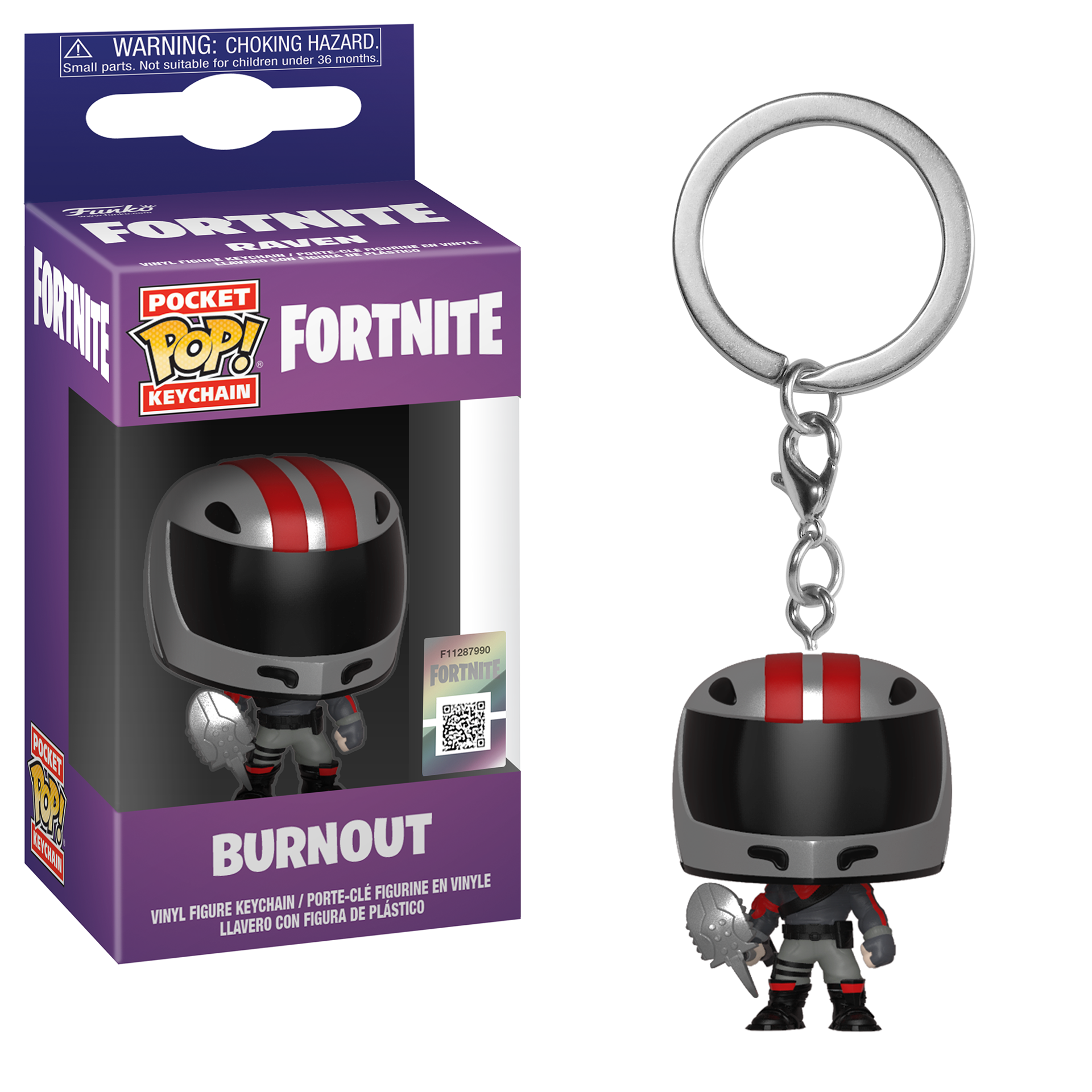 Funko Pocket Pop! Keychain Fortnite Burnout - flash vidéo