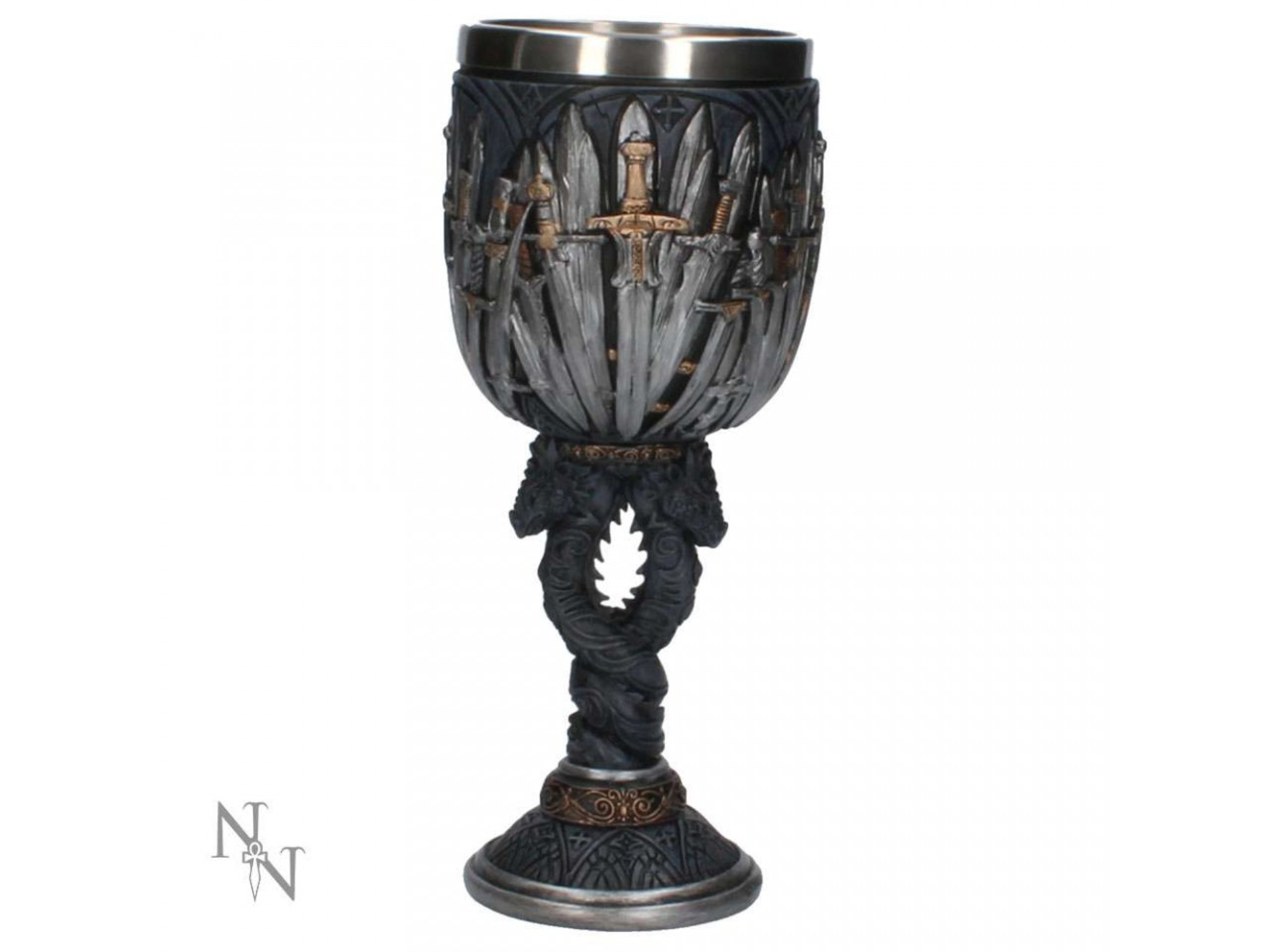 Medieval & Viking - Sword Goblet 17.5cm - flash vidéo