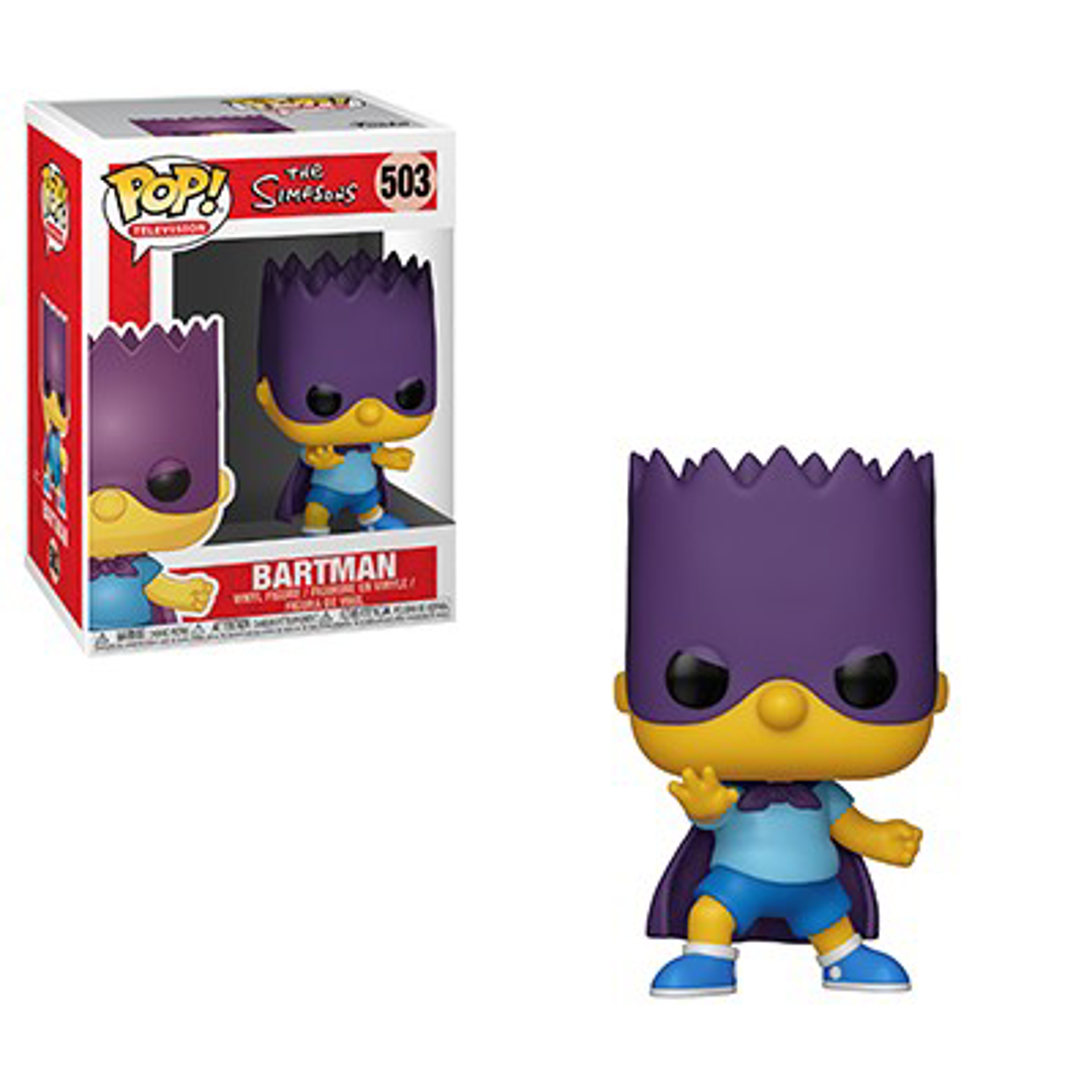 Funko Pop! Animation The Simpsons Bart as Bartman - flash vidéo