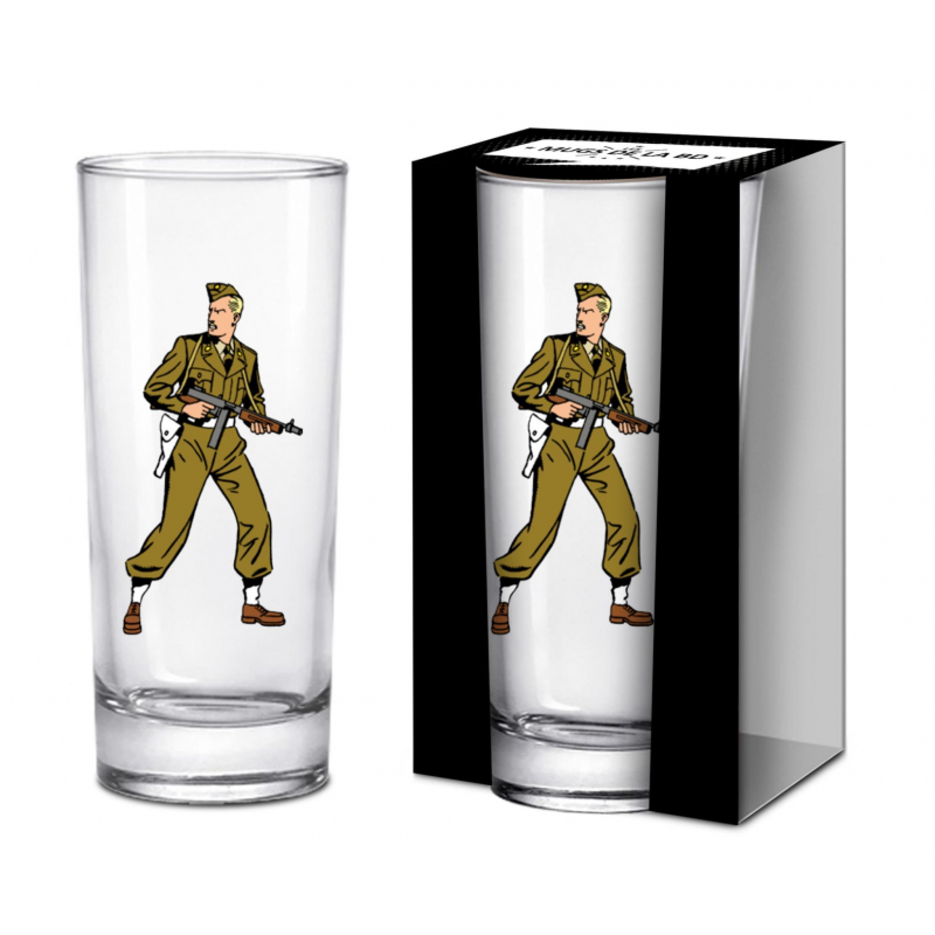 Blake & Mortimer - Verre long drink 420ml - Blake - flash vidéo