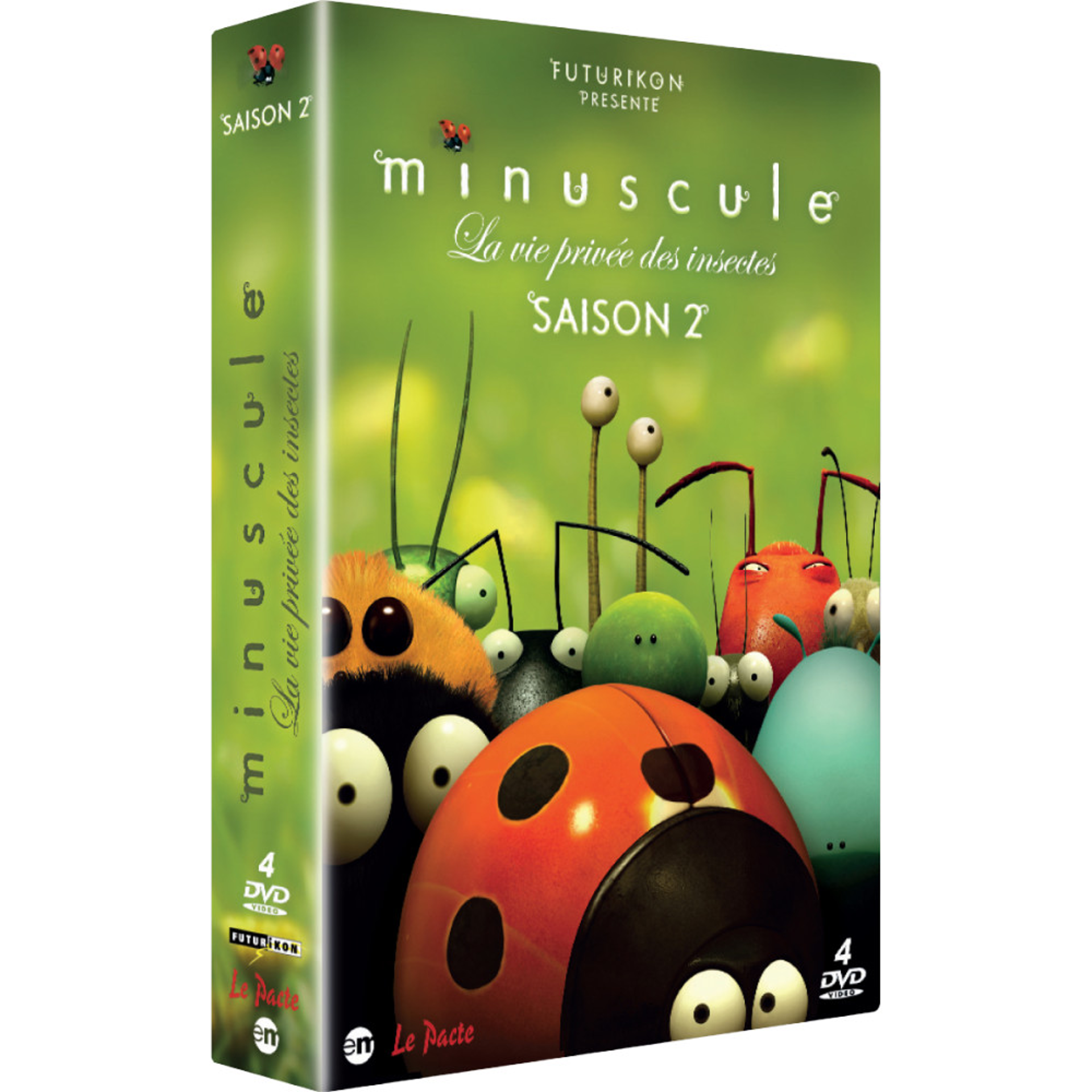 Minuscule - Intégrale saison 2 - Coffret 4 DVD - flash vidéo