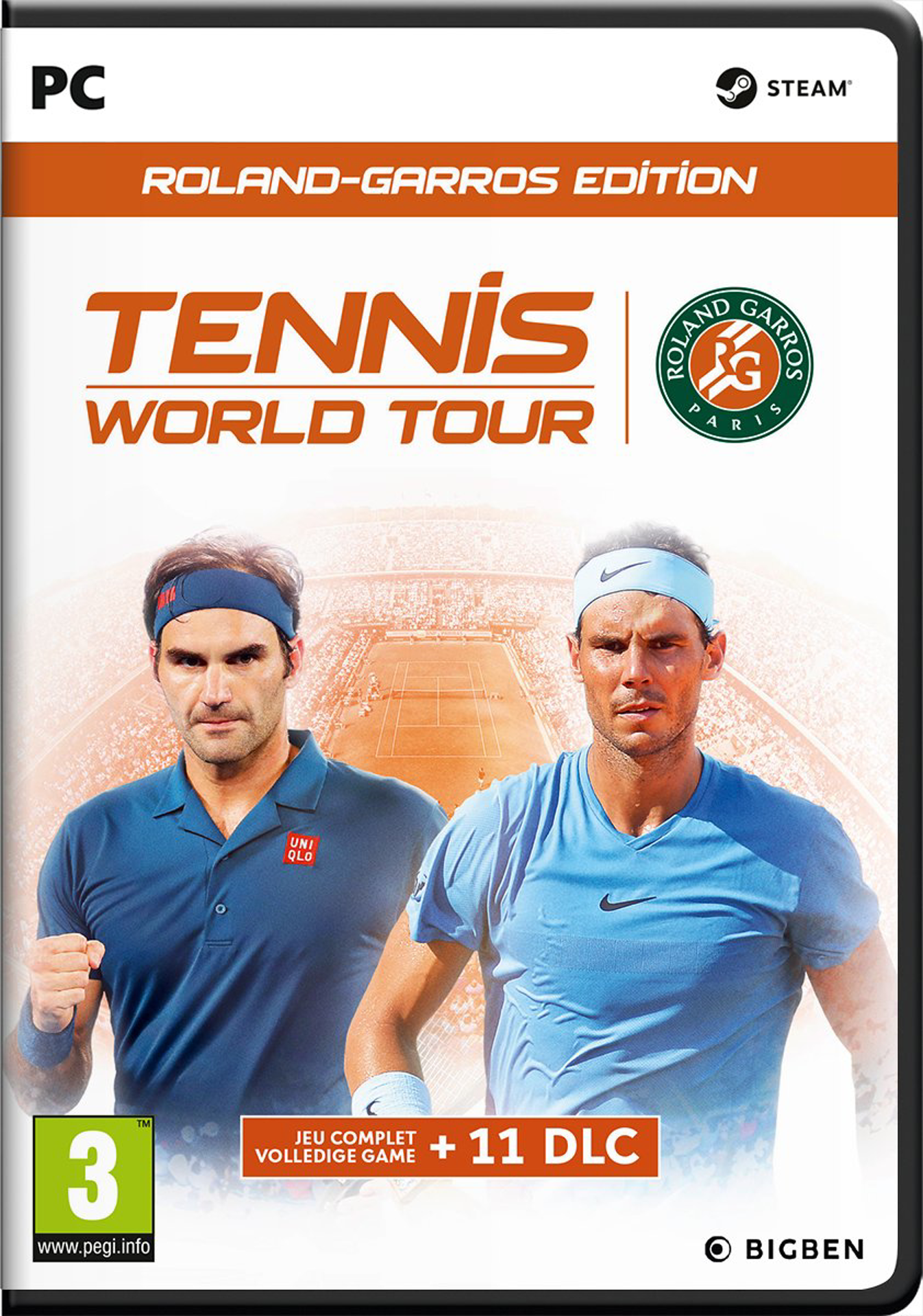 Tennis World Tour : Roland Garros - flash vidéo