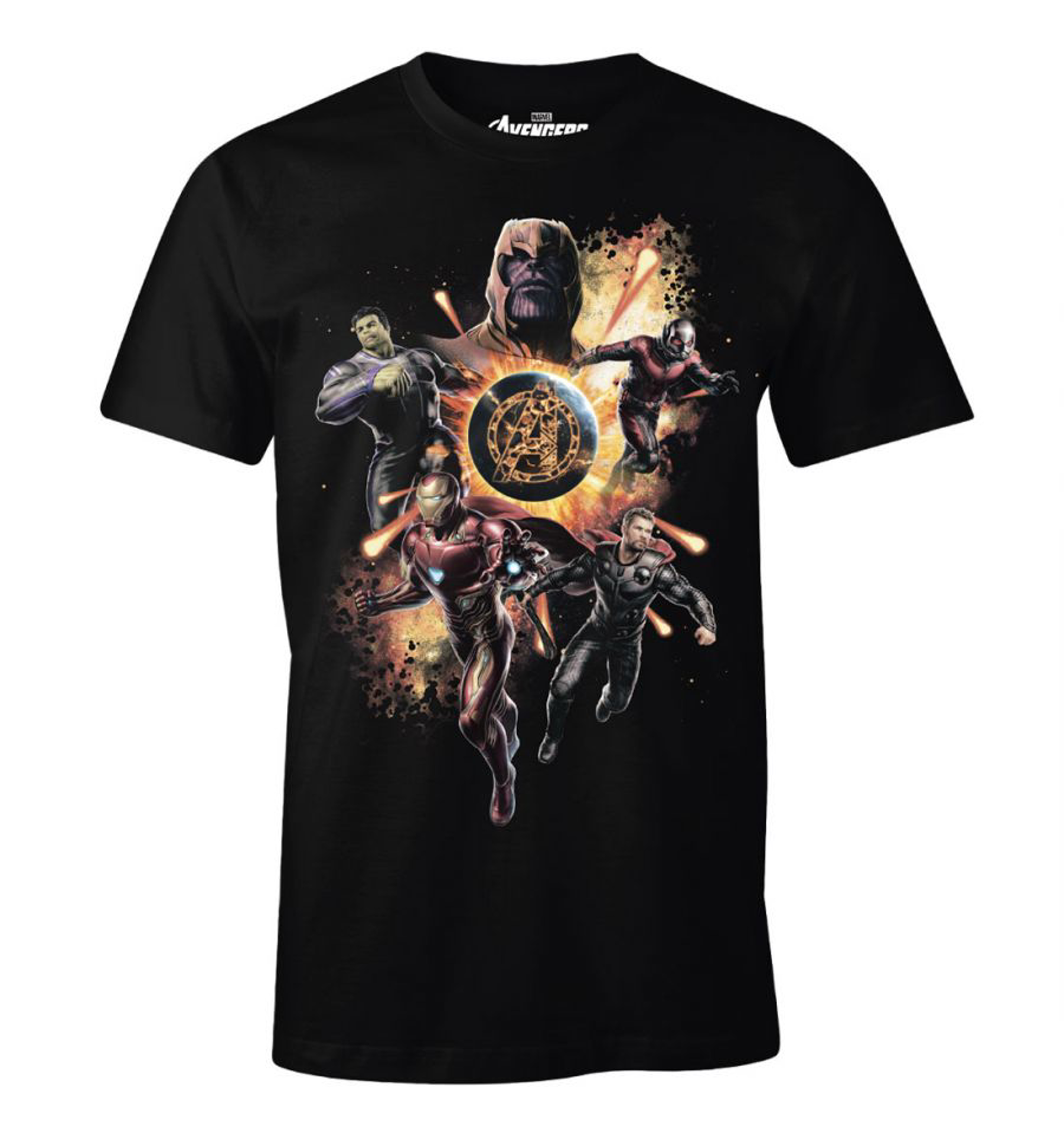 Marvel - Avengers Assemble Black T-Shirt L - flash vidéo