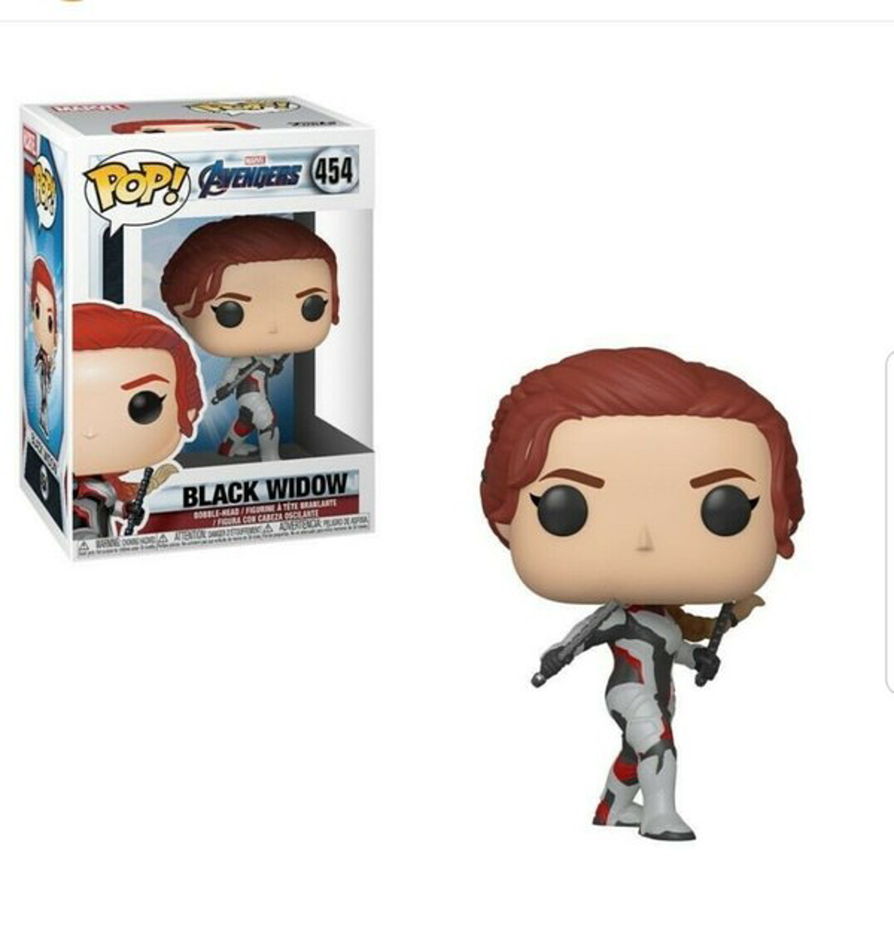 Funko Pop! Avengers Endgame Black Widow - flash vidéo