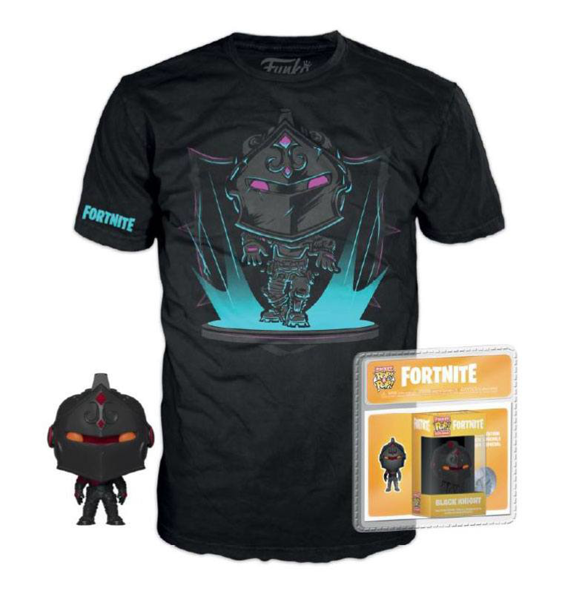 Funko Pocket Pop! & T-Shirt Fortnite Black Night - Size XL ENG Merchandising - flash vidéo