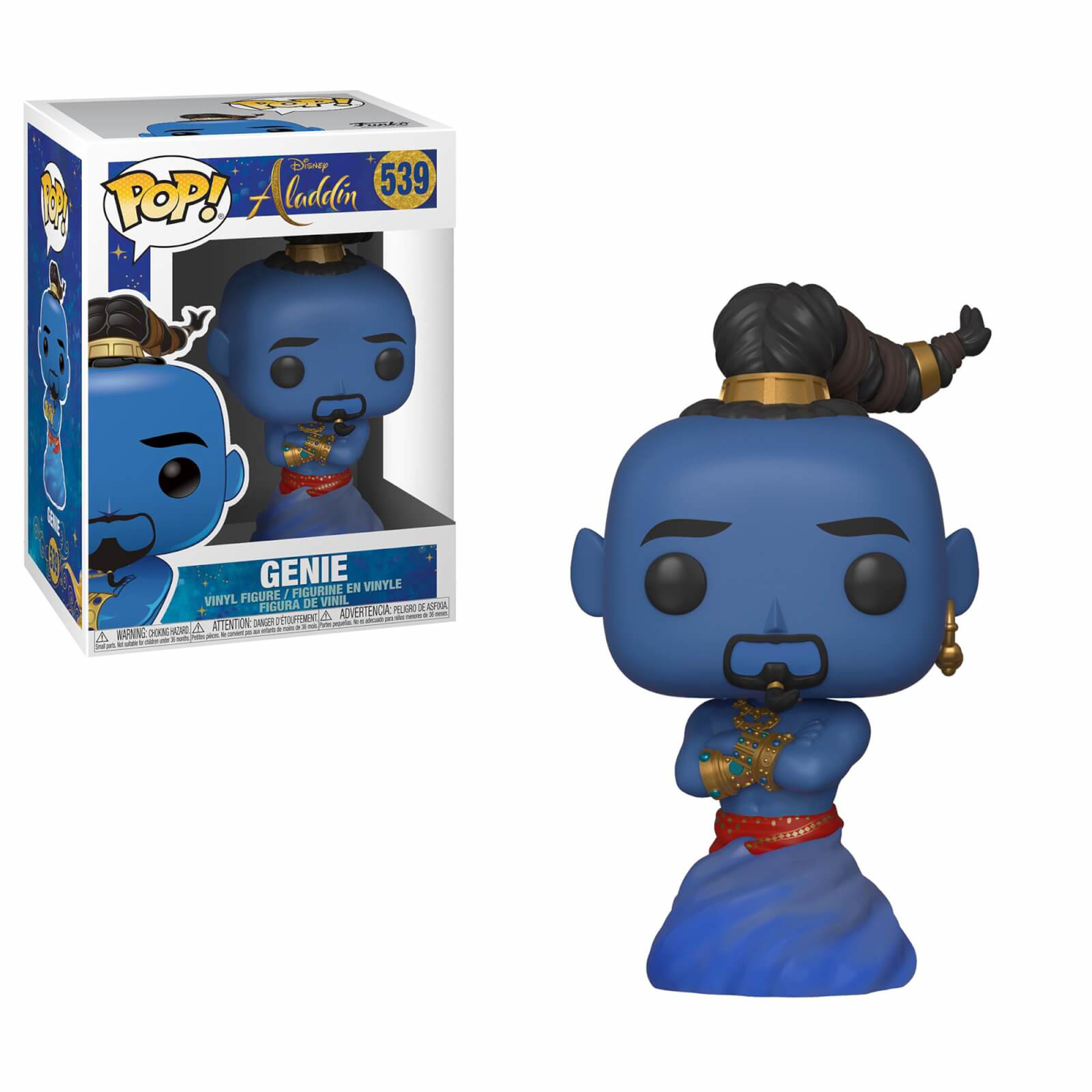 Funko Pop! Disney Aladdin (Live) Genie - flash vidéo
