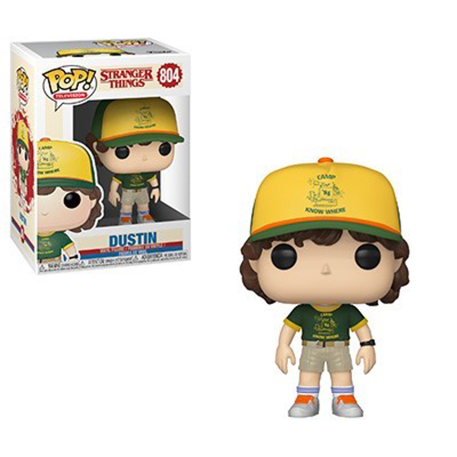 Funko Pop! TV Stranger Things - Dustin (At Camp) - flash vidéo