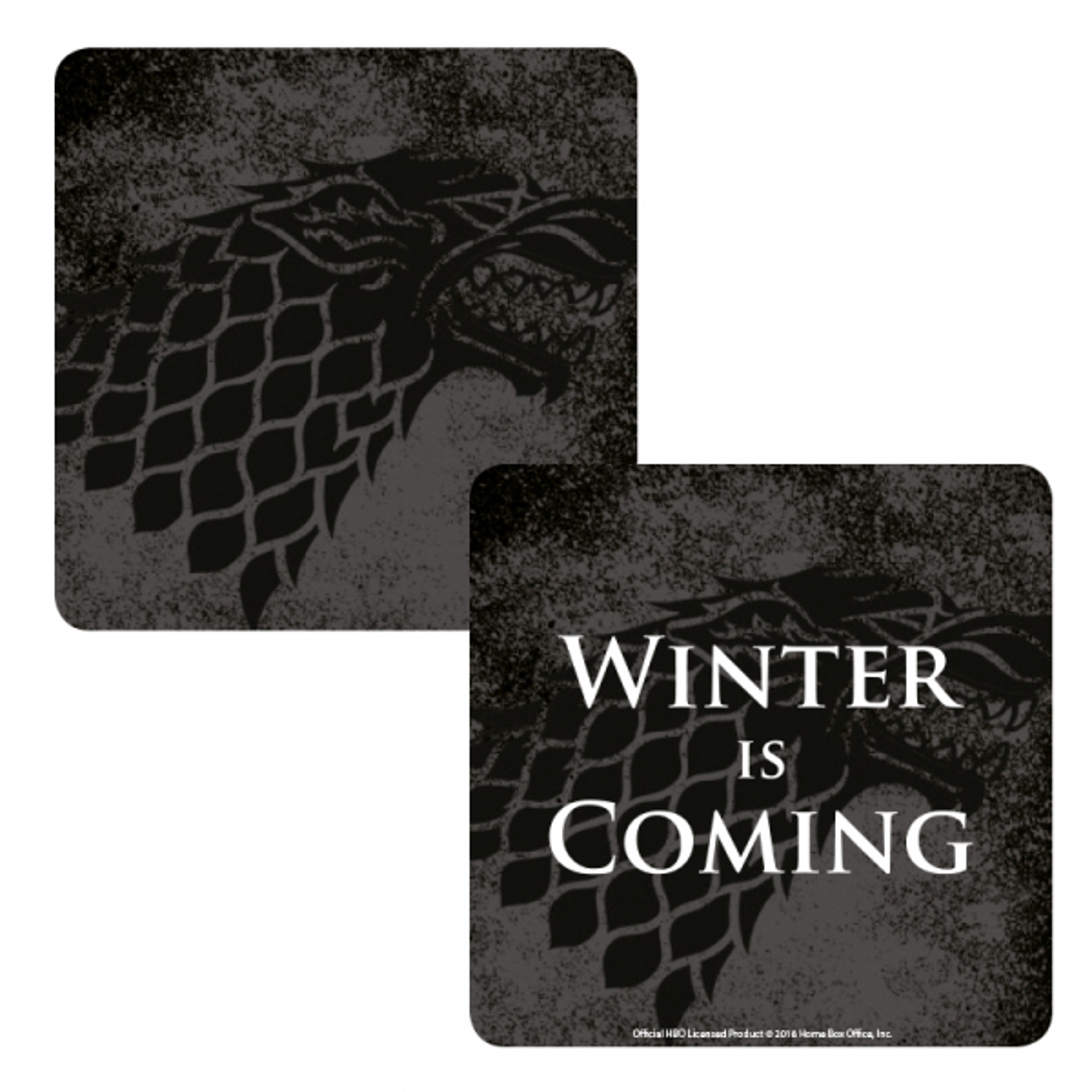Game of Thrones - Stark Lenticular Coaster - flash vidéo