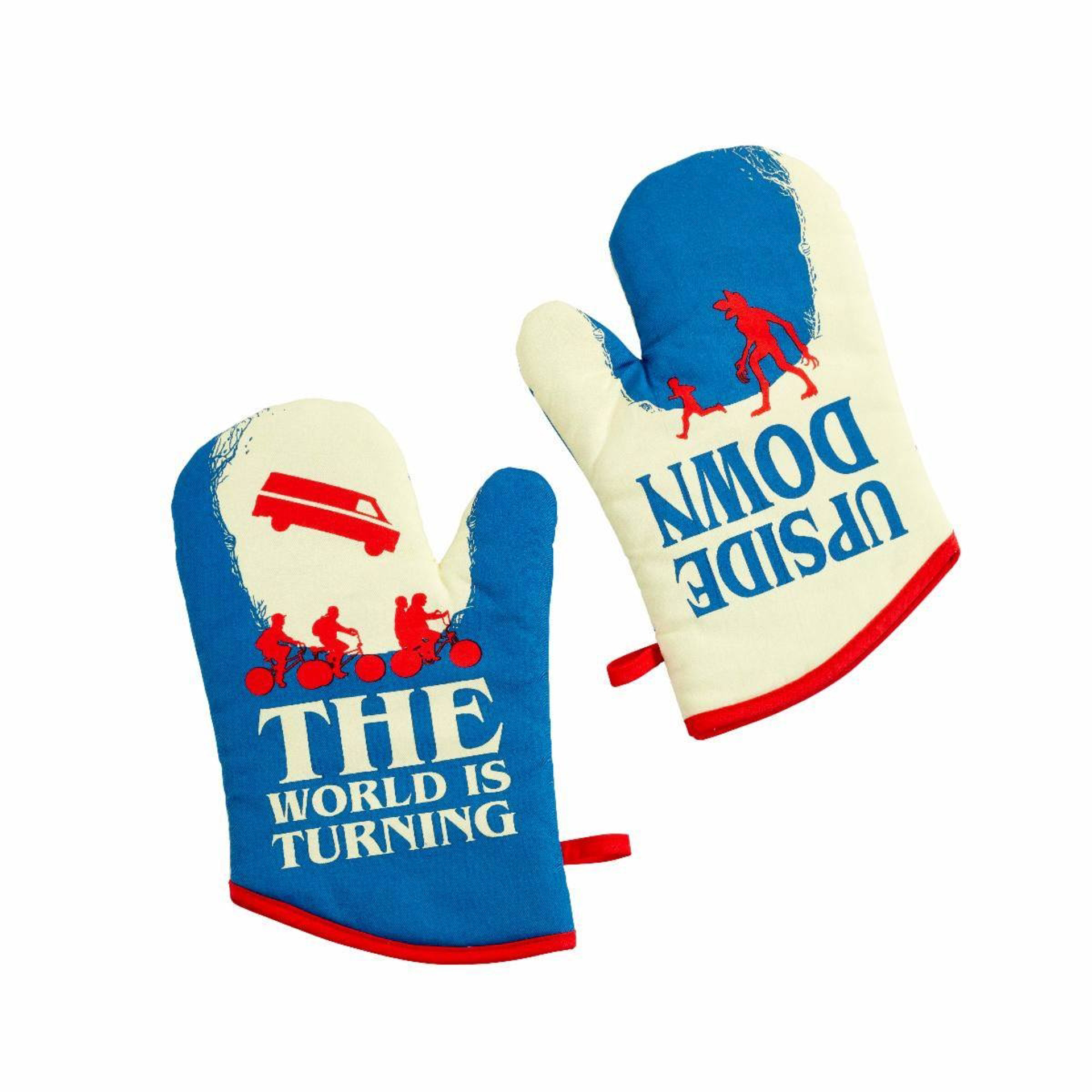 Funko Homewares - Stranger Things Upside Down Oven Glove Set - flash vidéo