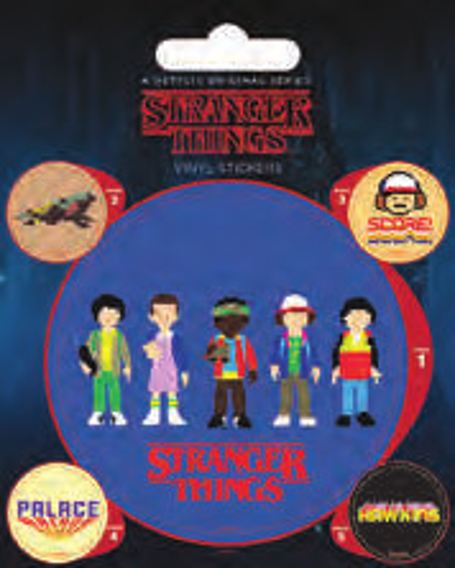Stranger Things - Arcade Stickers - flash vidéo