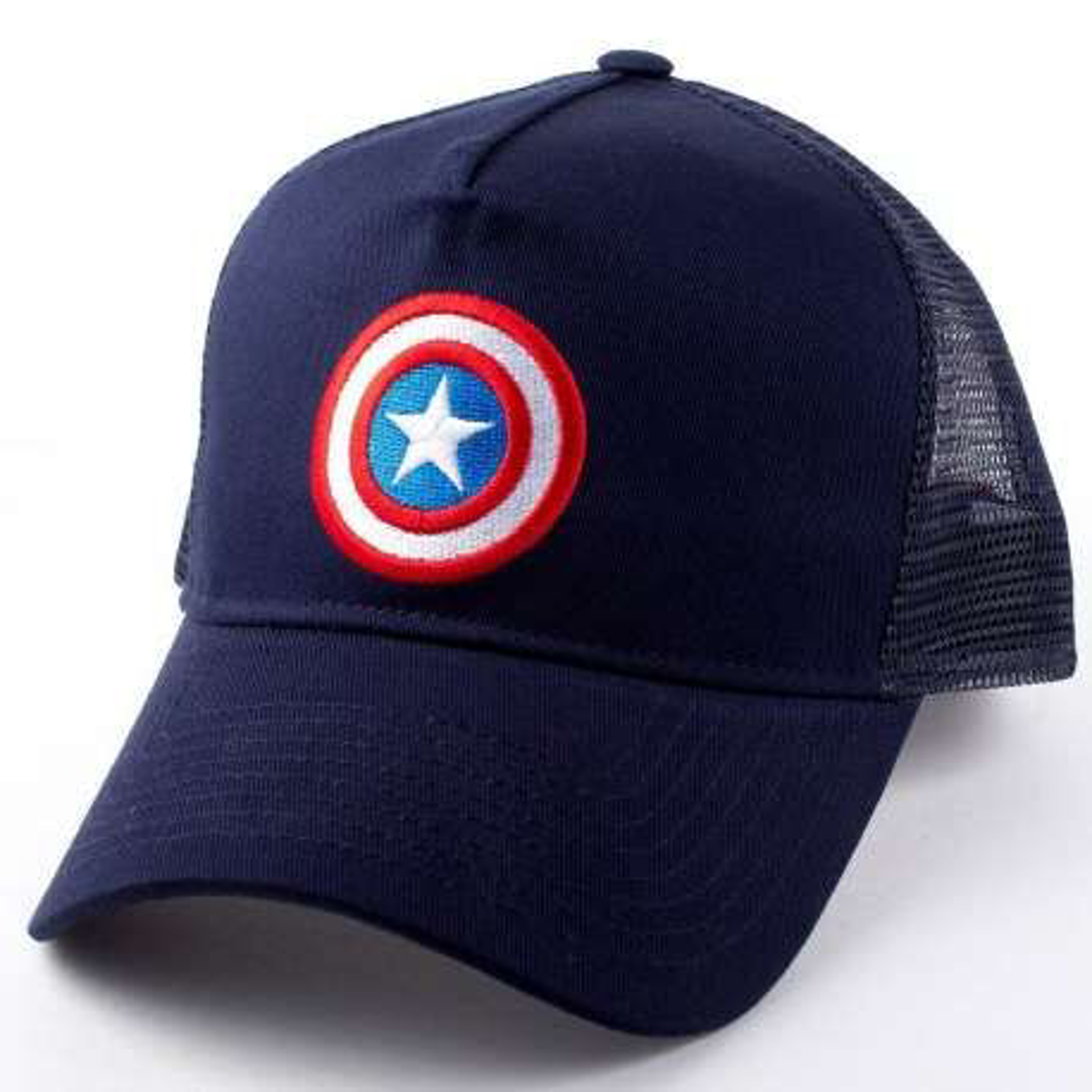 § Marvel - Captain America Logo Blue Baseball Cap - flash vidéo