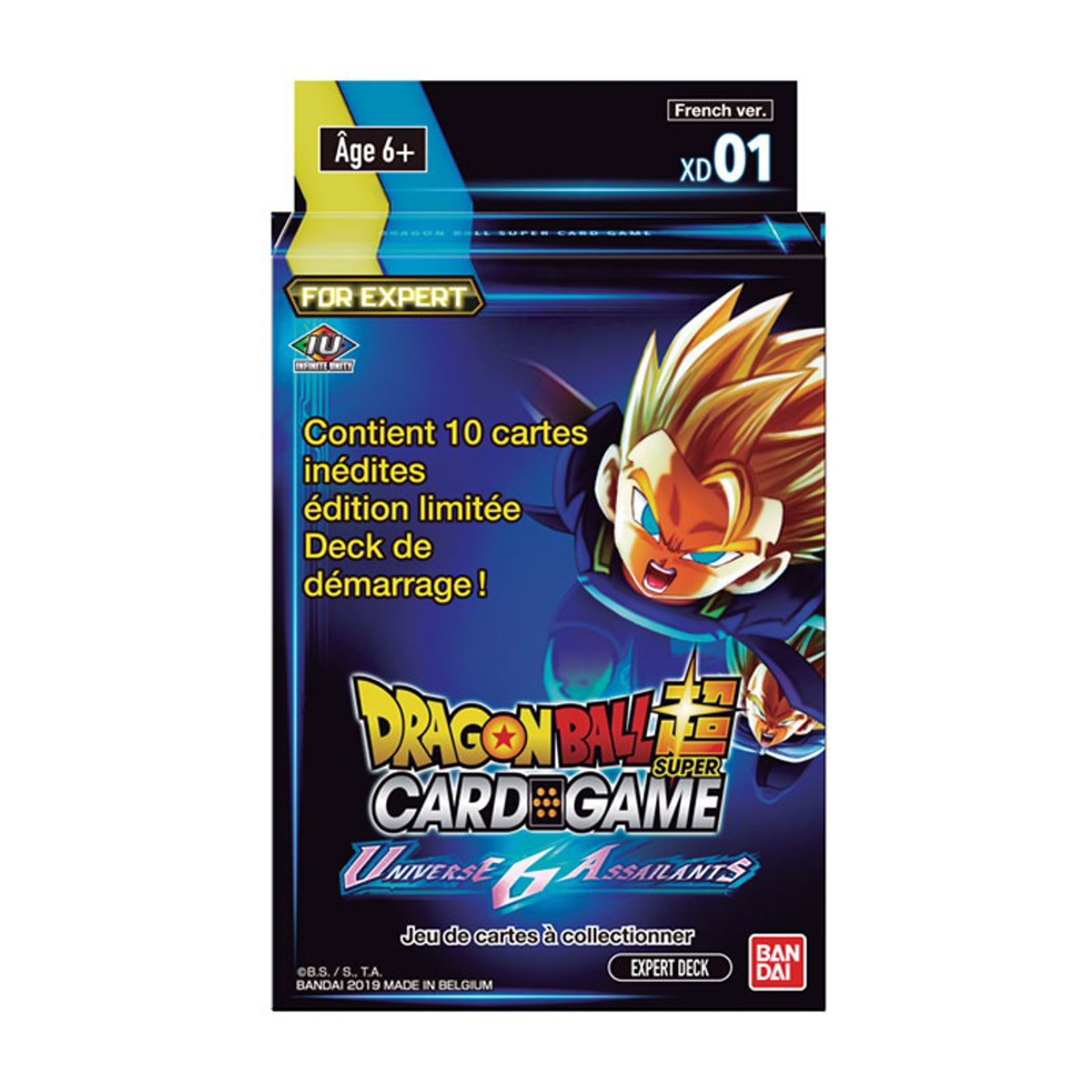 Dragon Ball Super Card Game - Expert Deck 1 Universe Assaillants - flash vidéo
