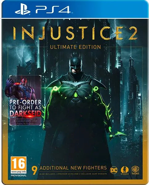 Injustice 2 : Ultimate Edition PS4 Steelbook - flash vidéo