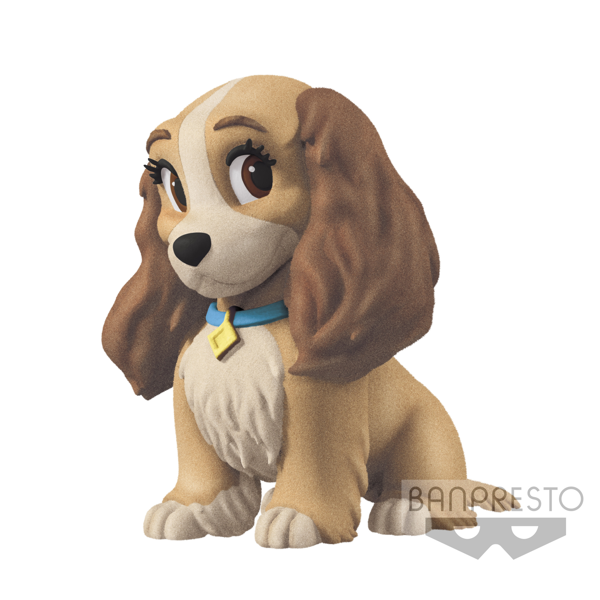 § Disney Characters Fluffy Puffy Lady and the Tramp Lady Figure 6.5cm - flash vidéo