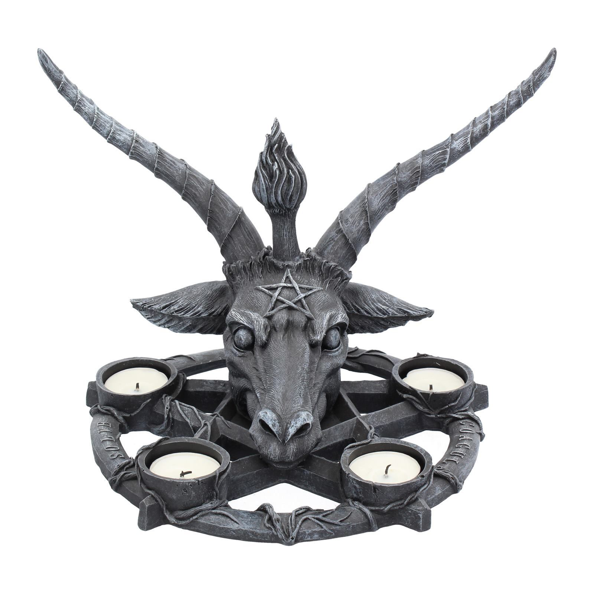 Baphomet Candle Holder 27.5cm - flash vidéo