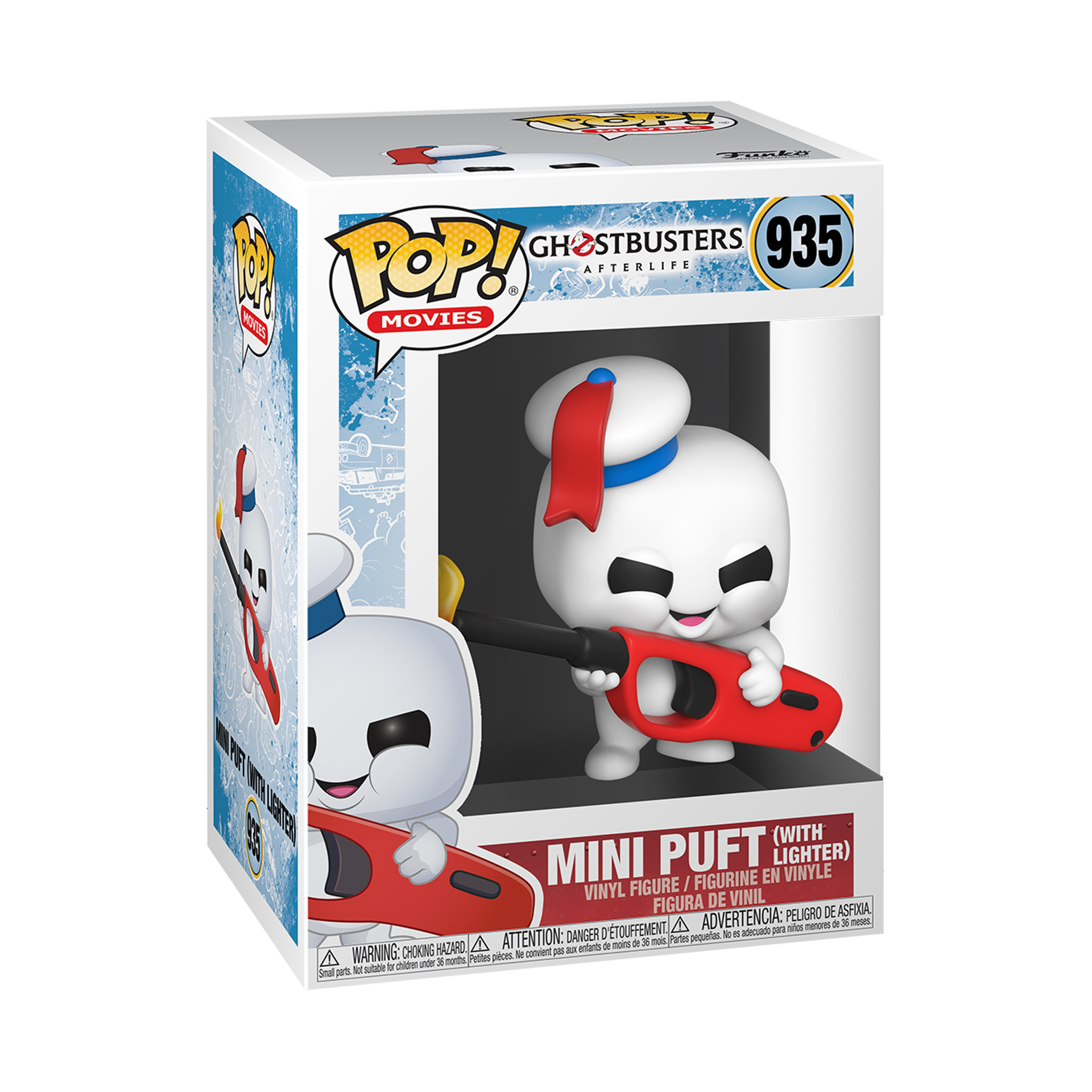 Funko Pop! Movies Ghostbusters: Afterlife - Mini Puft (with Lighter) - flash vidéo