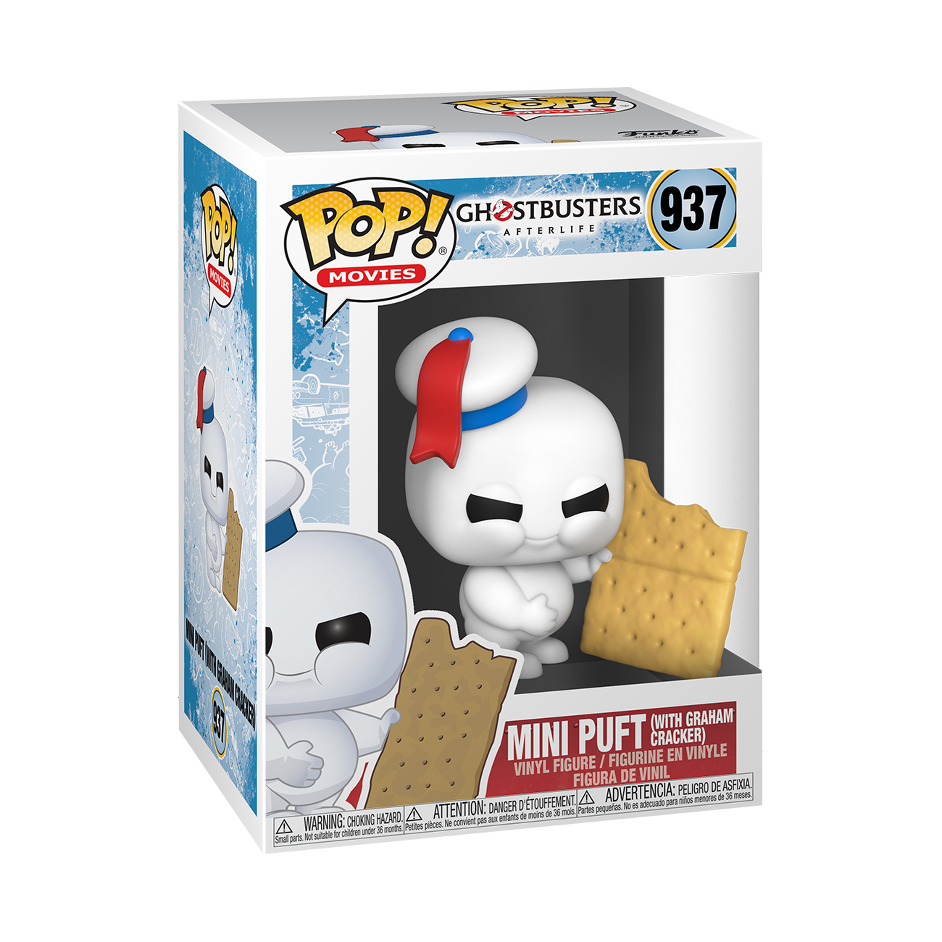 Funko Pop! Movies Ghostbusters: Afterlife - Mini Puft (with Graham Cracker) - flash vidéo