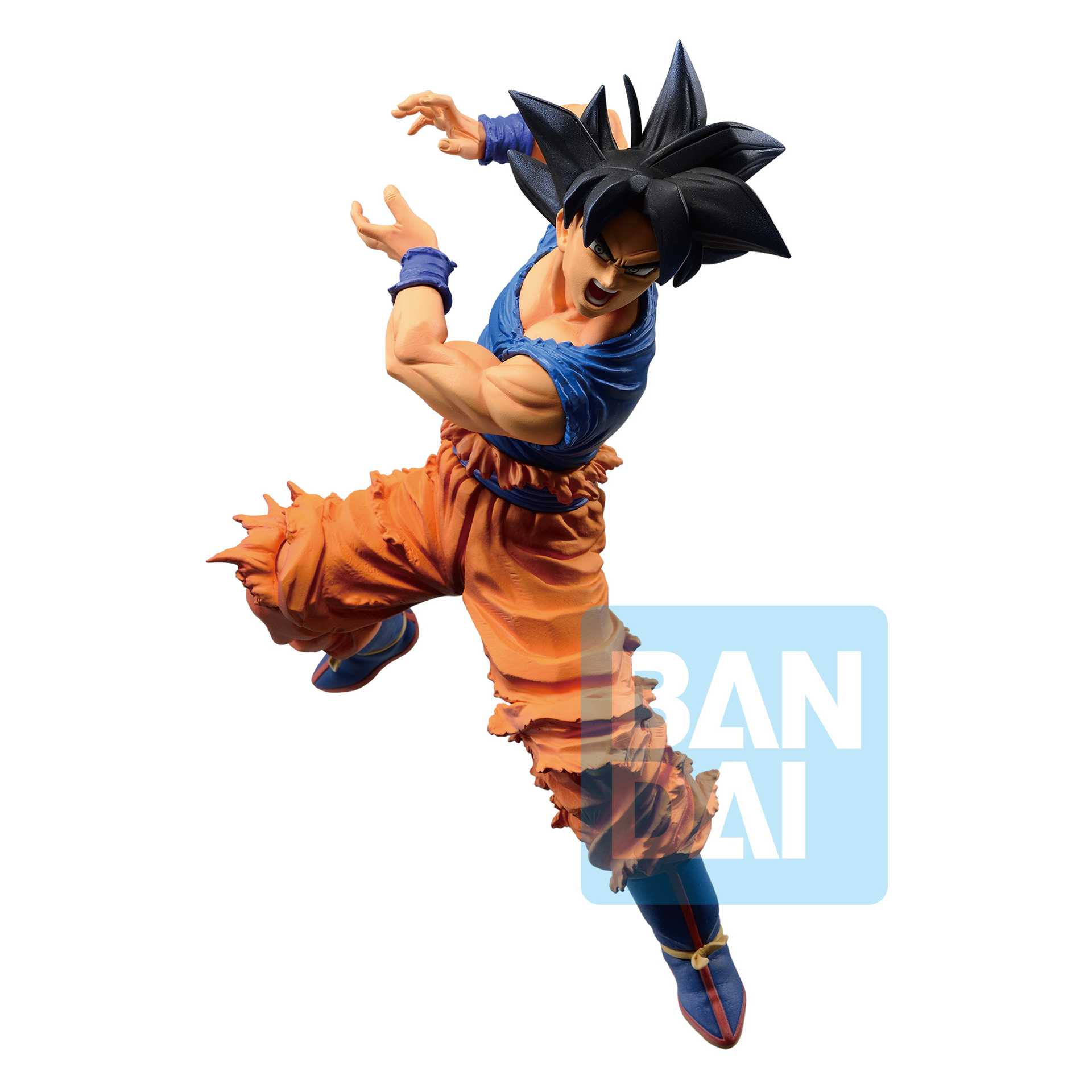§ Dragon Ball Z Ichibansho Dokkan Battle Son Goku Ultra Instinct Sign Figure 17cm - flash vidéo