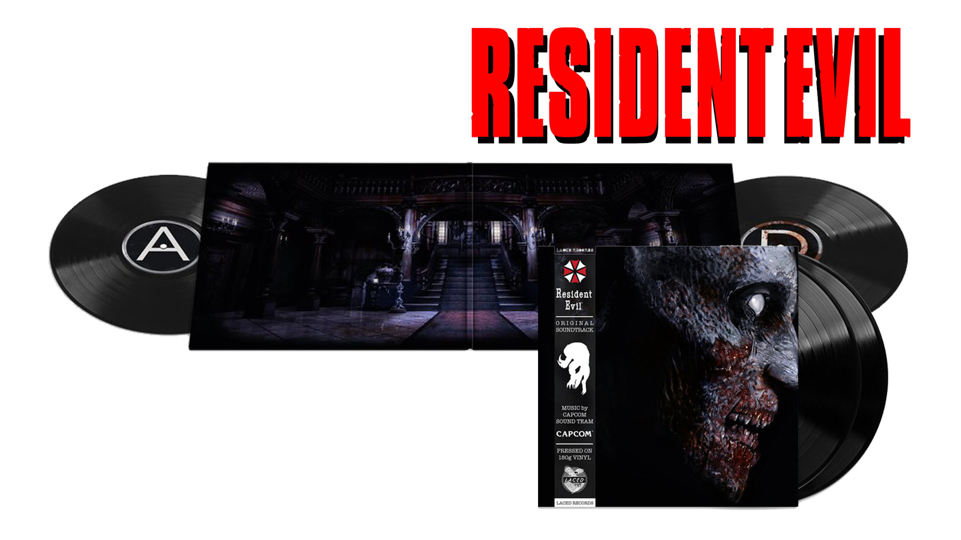 Resident Evil 1 Official Soundtrack - 2 Black LP - flash vidéo