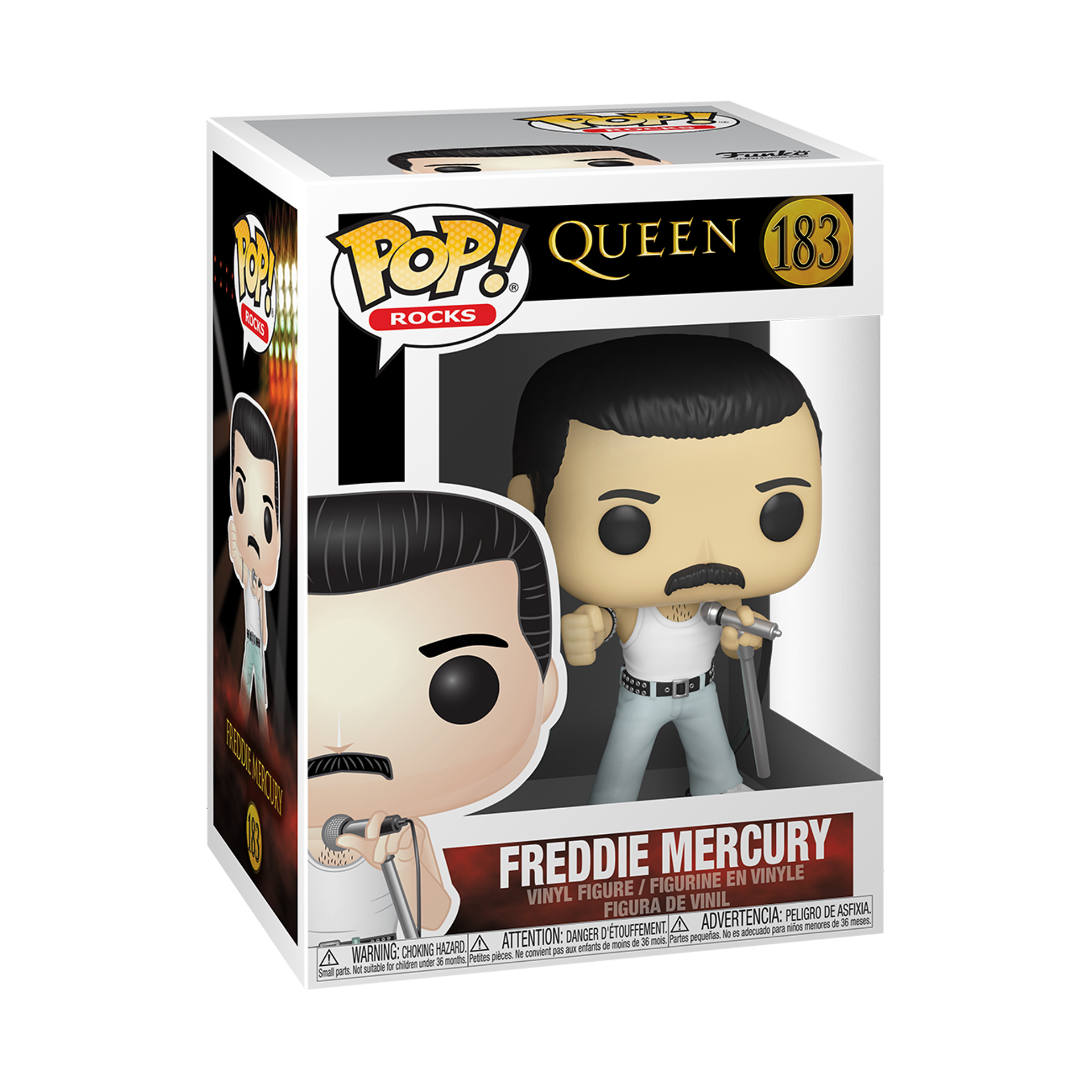 Funko Pop! Rocks: Queen - Freddie Mercury (Radio Gaga 1985) - flash vidéo